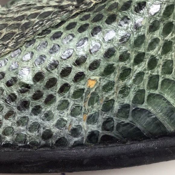 Vintage Acme Snakeskin sz 5 1/2 B Leather Boot - Picture 12 of 12